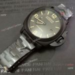 Solid Black Panerai Luminor Marina Pam00386 Watch Men-Best Chinese Replica Watches